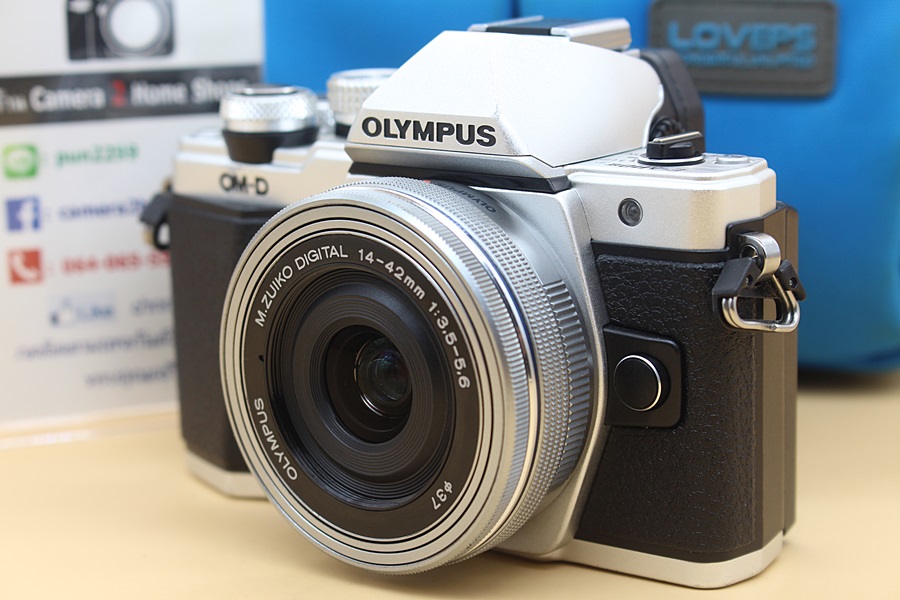 ขาย Olympus OMD EM10 II + lens 14-42mm (สีเงิน) สภาพสวย ชัตเตอร์ 4,938 อดีตประกันร้าน อุปกรณ์พร้อมกระเป๋า  อุปกรณ์และรายละเอียดของสินค้า 1.Body Olympus OMD